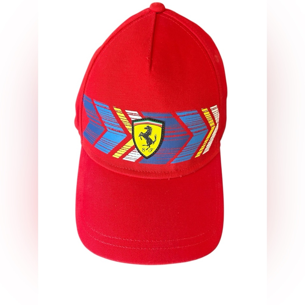 Ferrari Red and Blue Hat Classic Sportswear
